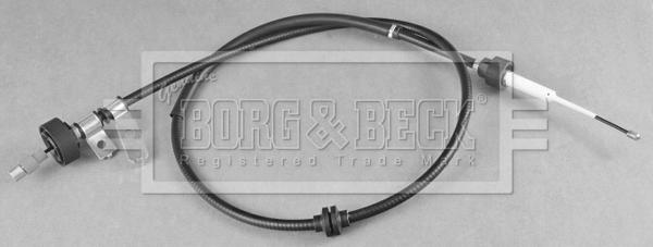Borg & Beck BKB6023 - Тросик, cтояночный тормоз autospares.lv