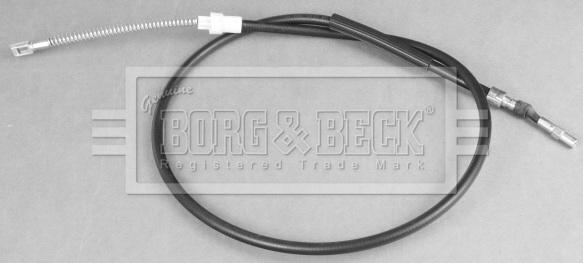 Borg & Beck BKB1906 - Тросик, cтояночный тормоз autospares.lv