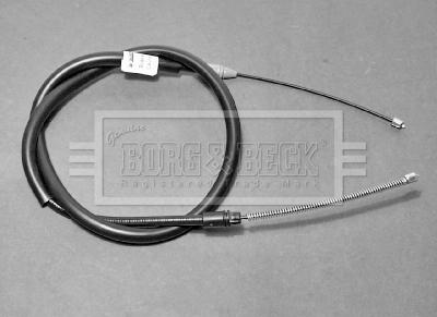 Borg & Beck BKB1901 - Тросик, cтояночный тормоз autospares.lv