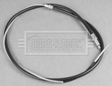 Borg & Beck BKB1917 - Тросик, cтояночный тормоз autospares.lv