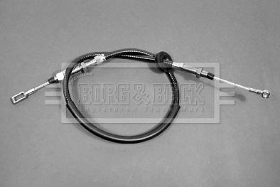 Borg & Beck BKB1927 - Тросик, cтояночный тормоз autospares.lv
