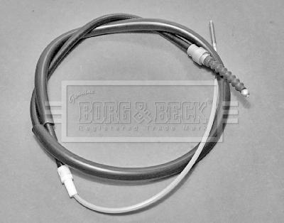 Borg & Beck BKB1411 - Тросик, cтояночный тормоз autospares.lv