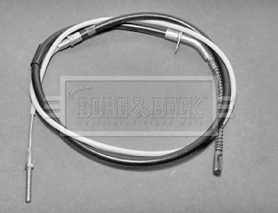 Borg & Beck BKB1095 - Тросик, cтояночный тормоз autospares.lv