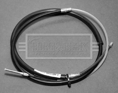 Borg & Beck BKB1002 - Тросик, cтояночный тормоз autospares.lv