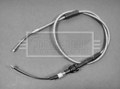 Borg & Beck BKB1013 - Тросик, cтояночный тормоз autospares.lv