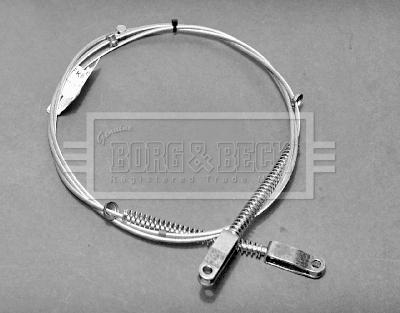 Borg & Beck BKB1020 - Тросик, cтояночный тормоз autospares.lv