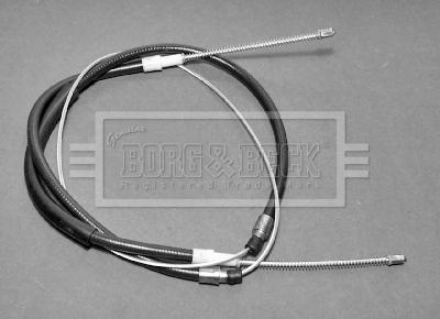 Borg & Beck BKB1070 - Тросик, cтояночный тормоз autospares.lv