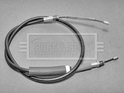 Borg & Beck BKB1149 - Тросик, cтояночный тормоз autospares.lv