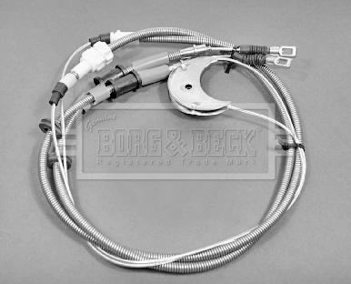 Borg & Beck BKB1159 - Тросик, cтояночный тормоз autospares.lv