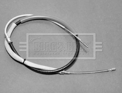 Borg & Beck BKB1391 - Тросик, cтояночный тормоз autospares.lv