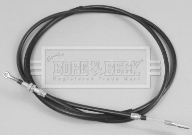 Borg & Beck BKB1217 - Тросик, cтояночный тормоз autospares.lv