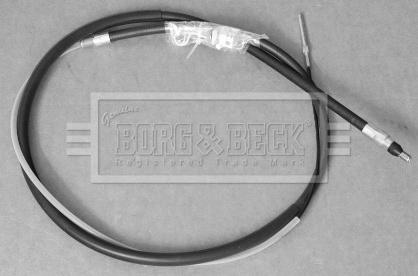 Borg & Beck BKB3510 - Тросик, cтояночный тормоз autospares.lv