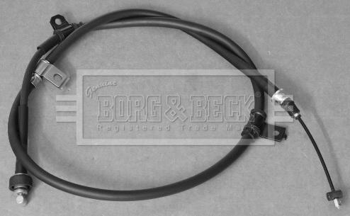 Borg & Beck BKB3577 - Тросик, cтояночный тормоз autospares.lv