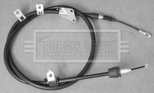 Borg & Beck BKB3667 - Тросик, cтояночный тормоз autospares.lv