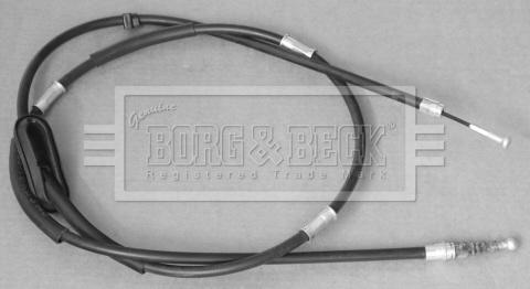 Borg & Beck BKB3140 - Тросик, cтояночный тормоз autospares.lv