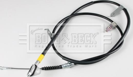 Borg & Beck BKB3854 - Тросик, cтояночный тормоз autospares.lv