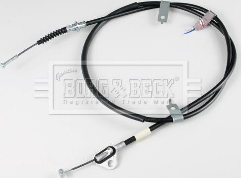 Borg & Beck BKB3855 - Тросик, cтояночный тормоз autospares.lv