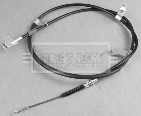 Borg & Beck BKB3851 - Тросик, cтояночный тормоз autospares.lv