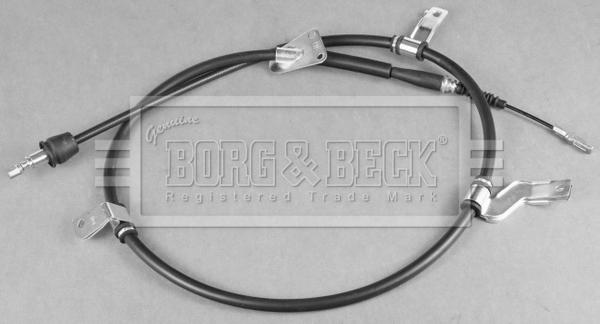 Borg & Beck BKB3830 - Тросик, cтояночный тормоз autospares.lv
