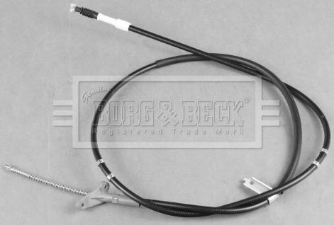 Borg & Beck BKB3821 - Тросик, cтояночный тормоз autospares.lv
