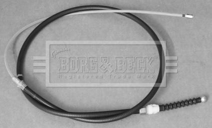 Borg & Beck BKB3342 - Тросик, cтояночный тормоз autospares.lv