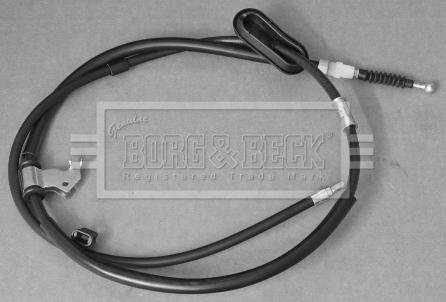 Borg & Beck BKB3369 - Тросик, cтояночный тормоз autospares.lv