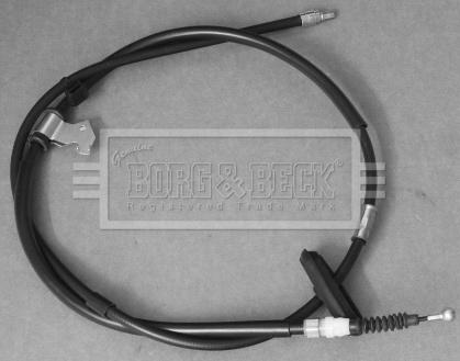 Borg & Beck BKB3368 - Тросик, cтояночный тормоз autospares.lv