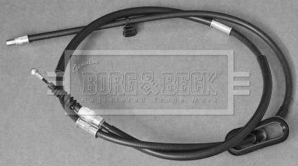 Borg & Beck BKB3374 - Тросик, cтояночный тормоз autospares.lv