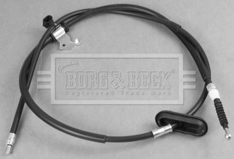 Borg & Beck BKB3373 - Тросик, cтояночный тормоз autospares.lv