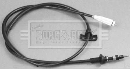 Borg & Beck BKB2948 - Тросик, cтояночный тормоз autospares.lv