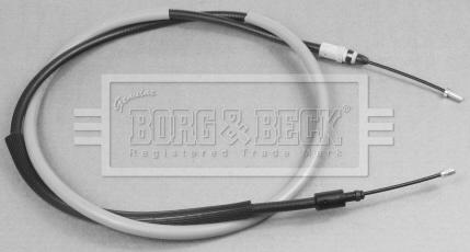 Borg & Beck BKB2951 - Тросик, cтояночный тормоз autospares.lv