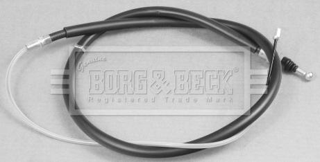 Borg & Beck BKB2984 - Тросик, cтояночный тормоз autospares.lv