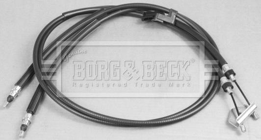 Borg & Beck BKB2985 - Тросик, cтояночный тормоз autospares.lv