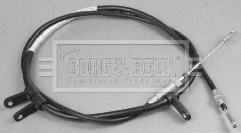 Borg & Beck BKB2975 - Тросик, cтояночный тормоз autospares.lv