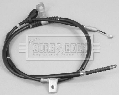 Borg & Beck BKB2448 - Тросик, cтояночный тормоз autospares.lv
