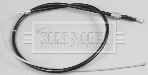 Borg & Beck BKB2460 - Тросик, cтояночный тормоз autospares.lv