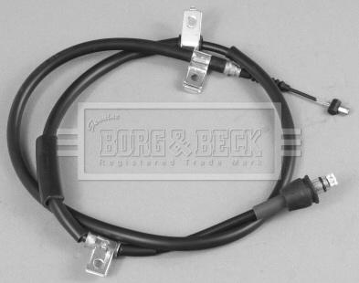 Borg & Beck BKB2406 - Тросик, cтояночный тормоз autospares.lv