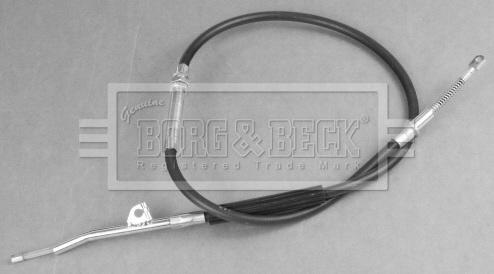 Borg & Beck BKB2479 - Тросик, cтояночный тормоз autospares.lv
