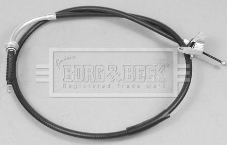 Borg & Beck BKB2551 - Тросик, cтояночный тормоз autospares.lv