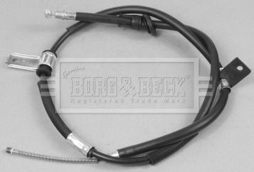 Borg & Beck BKB2696 - Тросик, cтояночный тормоз autospares.lv