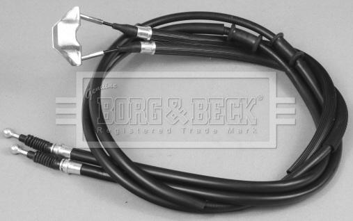 Borg & Beck BKB2677 - Тросик, cтояночный тормоз autospares.lv