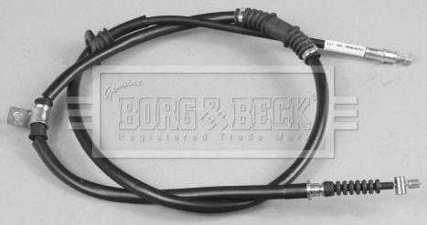 Borg & Beck BKB2175 - Тросик, cтояночный тормоз autospares.lv