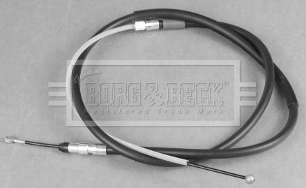 Borg & Beck BKB2848 - Тросик, cтояночный тормоз autospares.lv