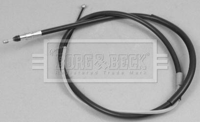 Borg & Beck BKB2847 - Тросик, cтояночный тормоз autospares.lv