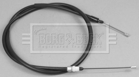 Borg & Beck BKB2854 - Тросик, cтояночный тормоз autospares.lv