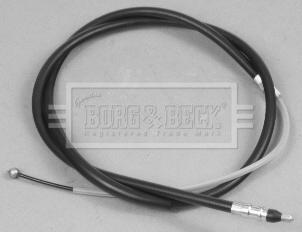 Borg & Beck BKB2850 - Тросик, cтояночный тормоз autospares.lv