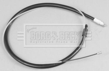 Borg & Beck BKB2394 - Тросик, cтояночный тормоз autospares.lv