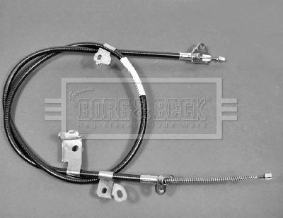 Borg & Beck BKB2251 - Тросик, cтояночный тормоз autospares.lv