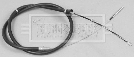 Borg & Beck BKB2743 - Тросик, cтояночный тормоз autospares.lv