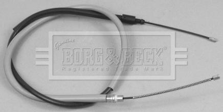 Borg & Beck BKB2781 - Тросик, cтояночный тормоз autospares.lv